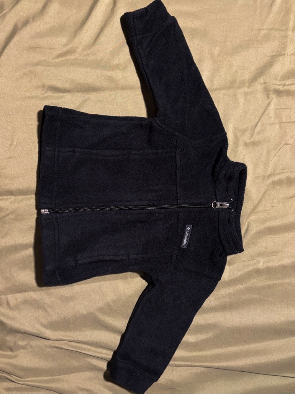 Columbia Baby Black Fleece Full-Zip Jacket